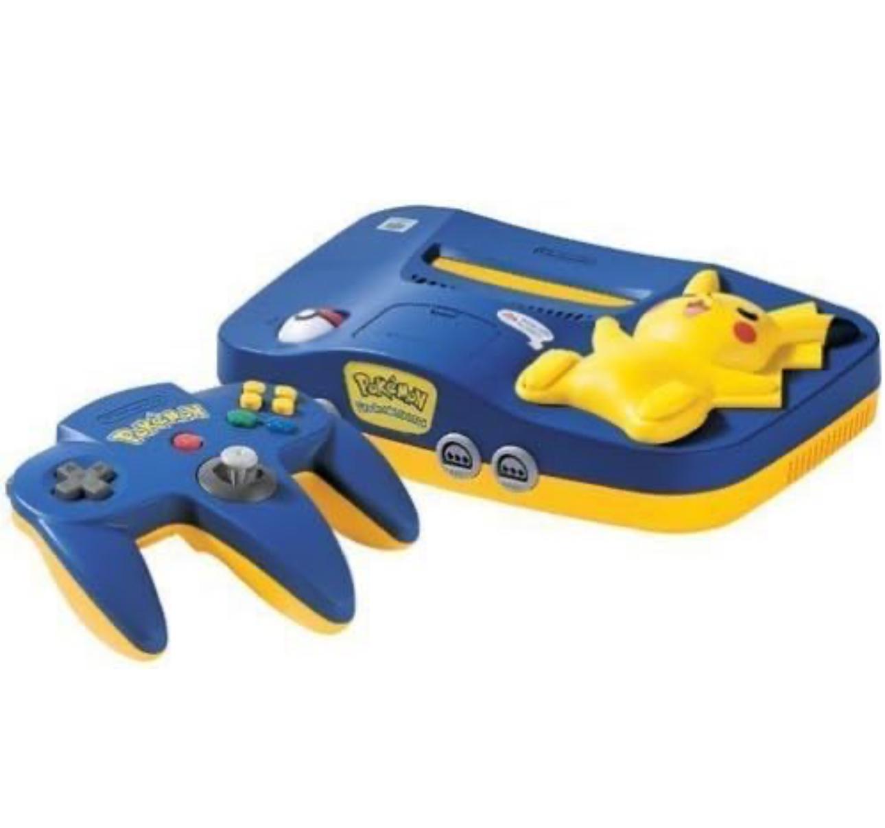 Pikachu Nintendo 64 System Nintendo 64 - Loose Copy