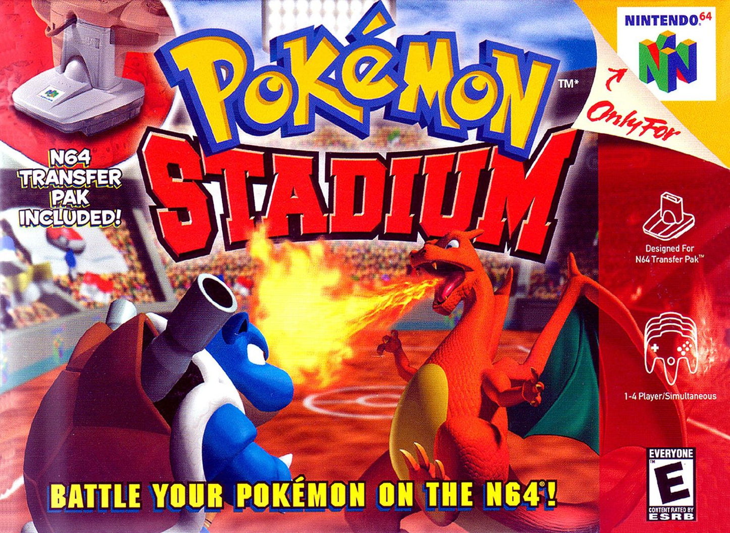 Pokemon Stadium Nintendo 64 - Loose Copy