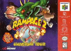 Rampage 2 Universal Tour Nintendo 64 - Loose Copy