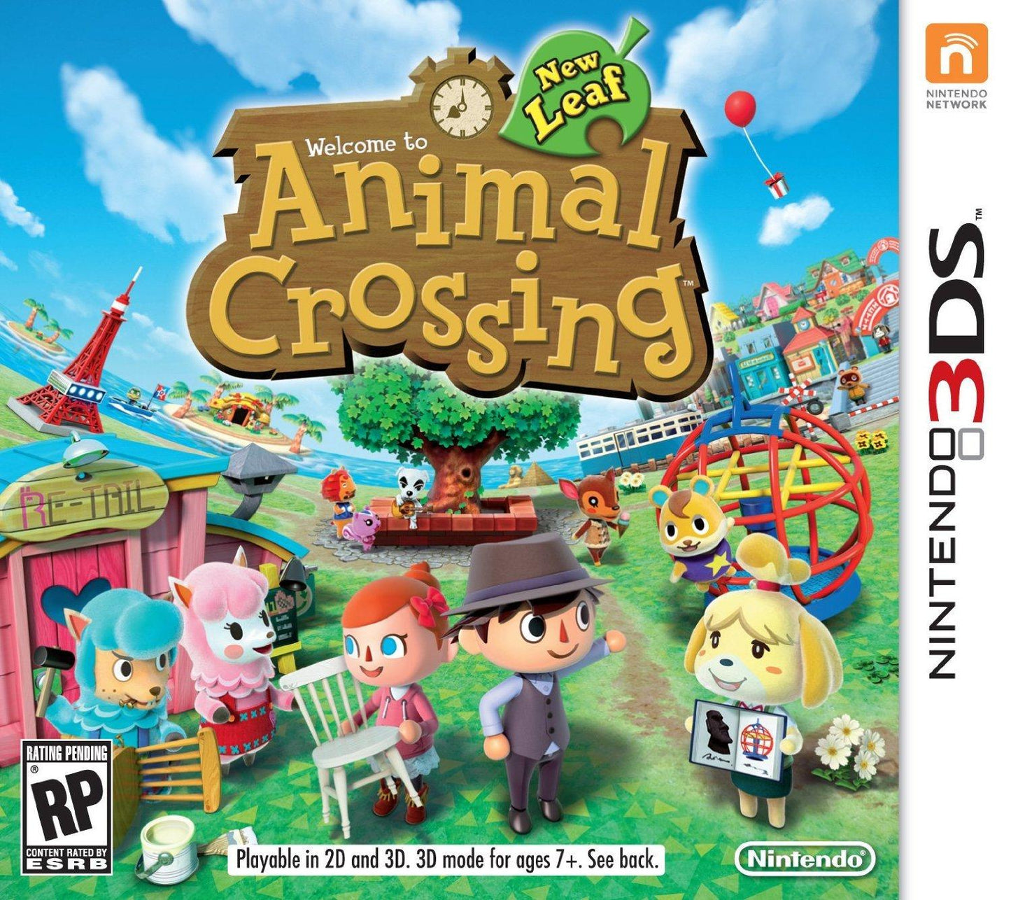 Animal Crossing: New Leaf Nintendo 3DS - Loose Copy