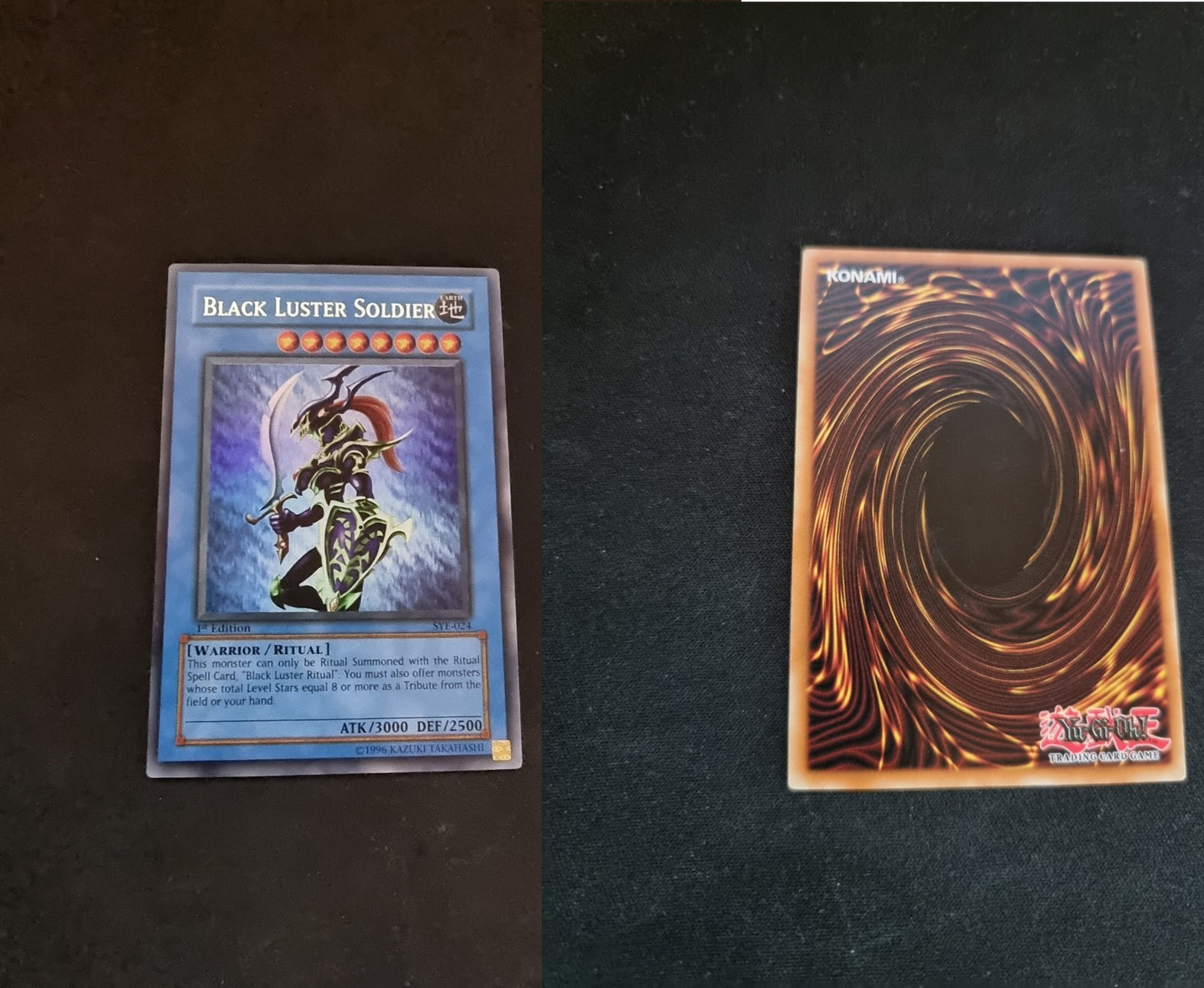 Yugioh SYE-024 Black Luster Soldier 1st Edition Ultra Rare 2004 NM