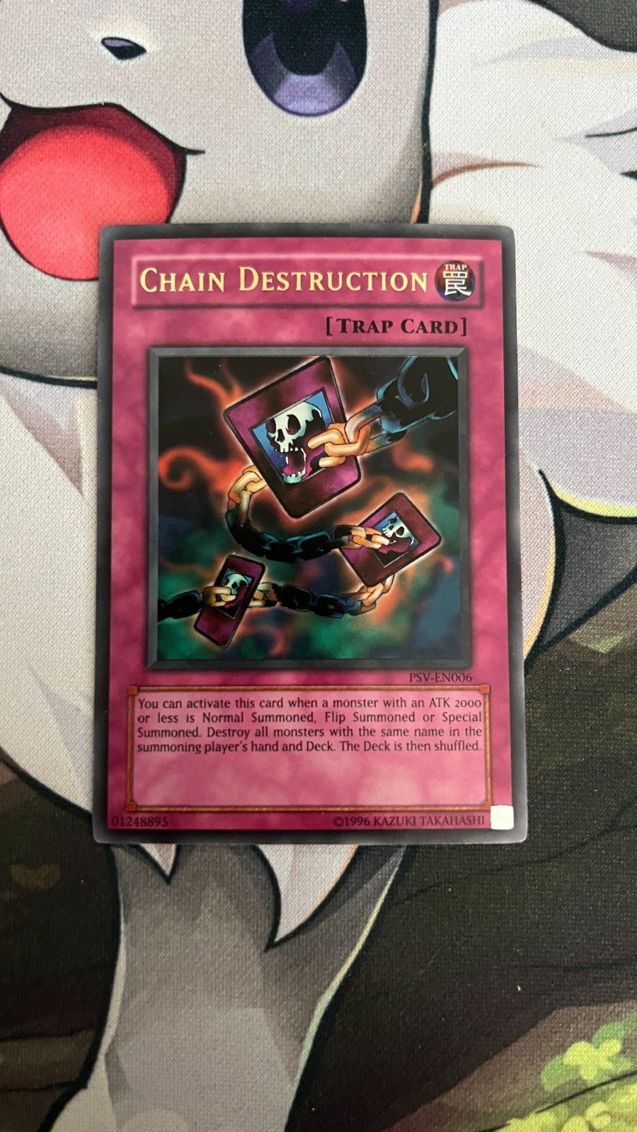 PSV-006 Chain Destruction Ultra Rare 1st Edition Near Mint Yugioh Card