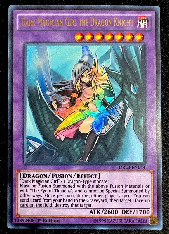 Dark Magician Girl The Dragon Knight Ultra Rare DRL3-EN044