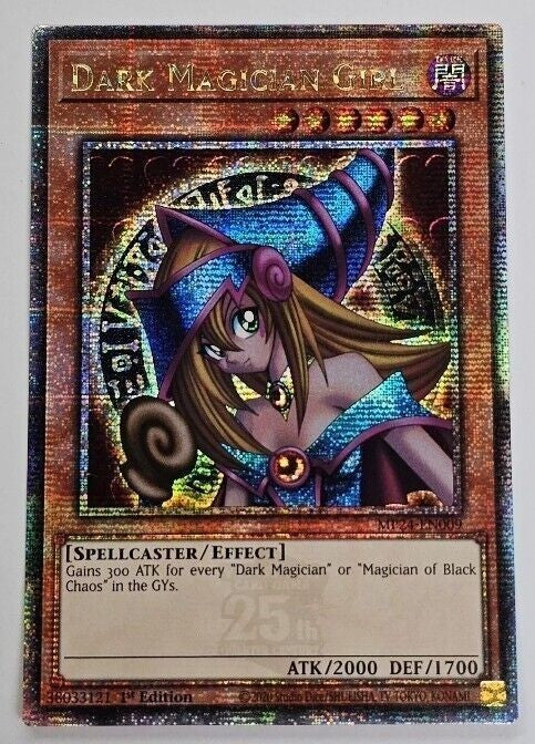 Dark Magician Girl (Quarter Century Secret Rare) MP24-EN009 25th Anniversary...