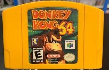 Donkey Kong 64 [Not For Resale Yellow] Nintendo 64 - Loose Copy