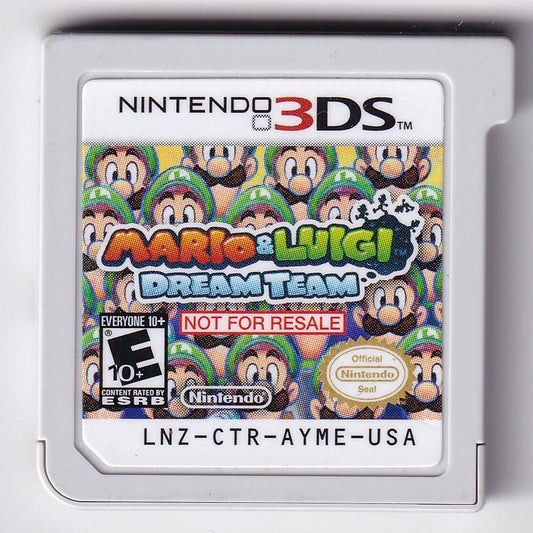 Mario And Luigi: Dream Team [Not For Resale] Nintendo 3DS - Loose Copy