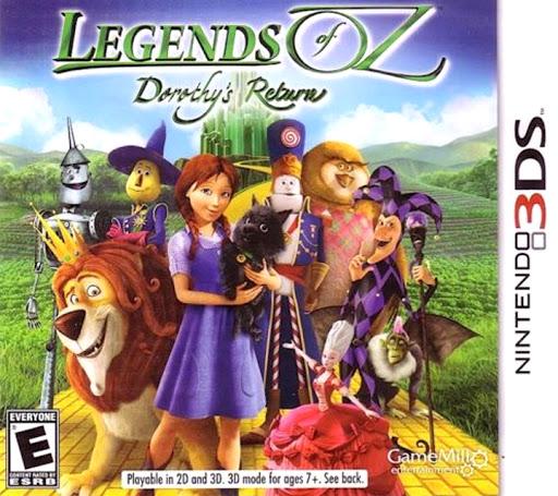 Legends Of Oz Dorothy'S Return Nintendo 3DS - Loose Copy