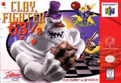 Clay Fighter 63 1/3 Nintendo 64 - Loose Copy