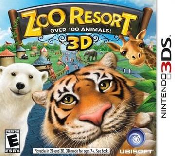Zoo Resort 3D Nintendo 3DS - Loose Copy
