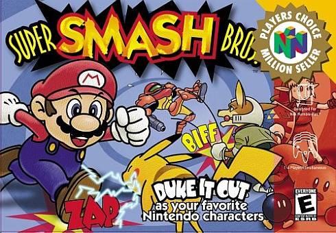 Super Smash Bros. [Player'S Choice] Nintendo 64 - Loose Copy