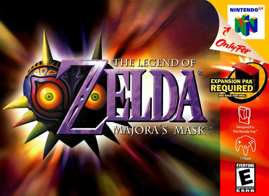 Zelda Majora'S Mask Nintendo 64 - Loose Copy