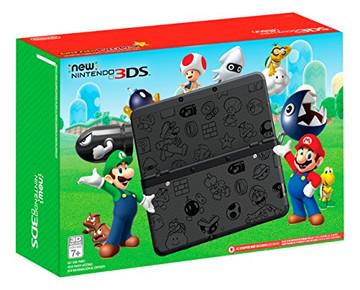 New Nintendo 3DS Super Mario Black Edition Nintendo 3DS - Loose Copy