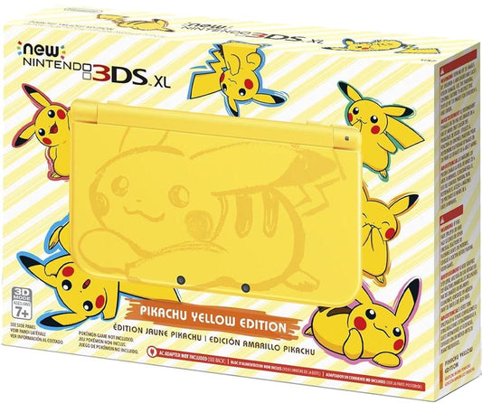 New Nintendo 3DS XL Pikachu Yellow Edition Nintendo 3DS - Loose Copy