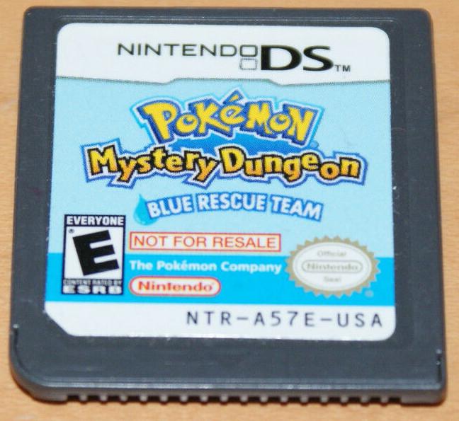 Pokemon Mystery Dungeon Blue Rescue Team [Not For Resale] Nintendo DS - Loose Copy