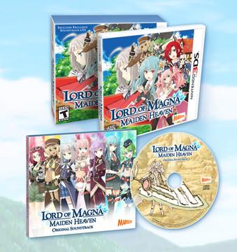 Lord Of Magna: Maiden Heaven Limited Edition Nintendo 3DS - Loose Copy