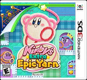 Kirby'S Extra Epic Yarn Nintendo 3DS - Loose Copy