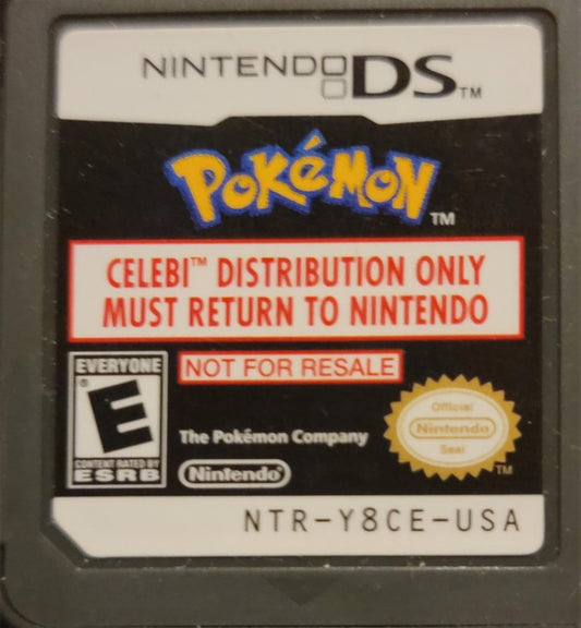 Pokemon Celebi Distribution Cartridge Nintendo DS - Loose Copy