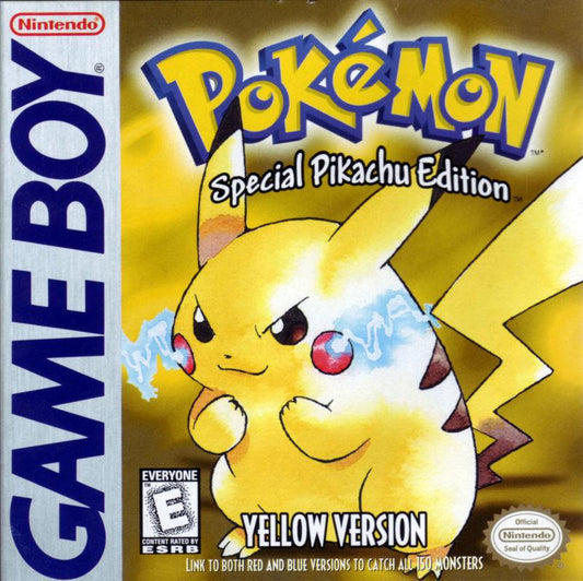 Pokemon Yellow [First Print] GameBoy - Loose Copy