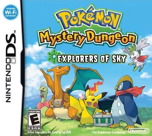 Pokemon Mystery Dungeon Explorers Of Sky Nintendo DS - Loose Copy