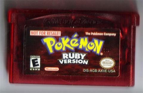 Pokemon Ruby [Not For Resale] GameBoy Advance - Loose Copy