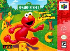 Elmo'S Letter Adventure Nintendo 64 - Loose Copy