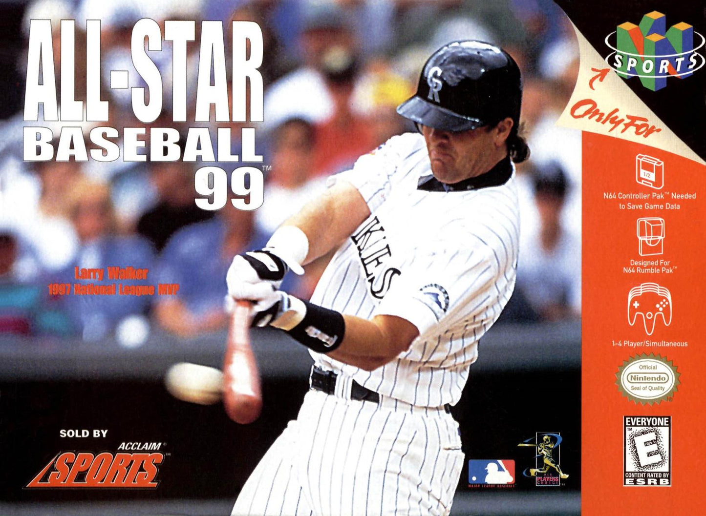 All-Star Baseball 99 Nintendo 64 - Loose Copy