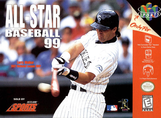 All-Star Baseball 99 Nintendo 64 - Loose Copy