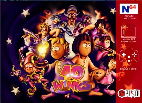 40 Winks [Special Edition] Nintendo 64 - Loose Copy