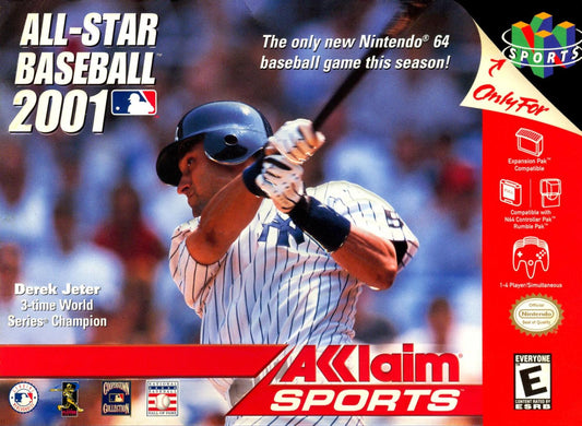 All-Star Baseball 2001 Nintendo 64 - Loose Copy