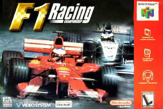 F1 Racing Championship Nintendo 64 - Loose Copy