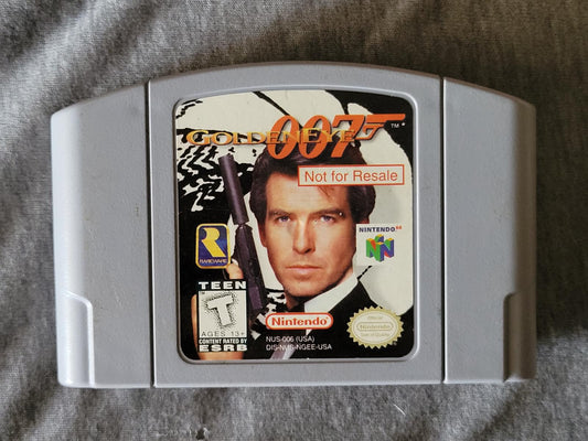 007 GoldenEye [Not For Resale] Nintendo 64 - Loose Copy