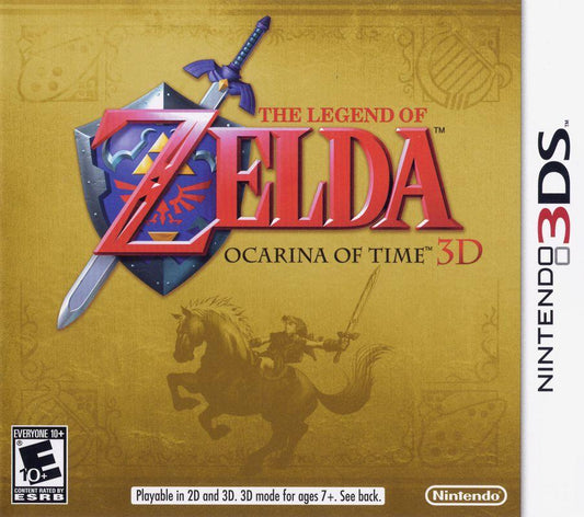 Zelda Ocarina Of Time 3D Nintendo 3DS - Loose Copy