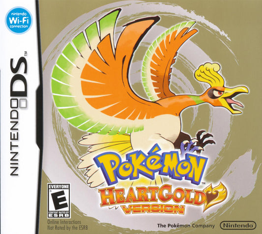 Pokemon HeartGold Version Nintendo DS - Loose Copy