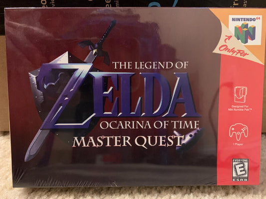 Zelda Ocarina Of Time Master Quest [Homebrew] Nintendo 64 - Loose Copy