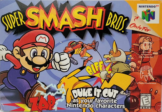 Super Smash Bros. Nintendo 64 - Loose Copy