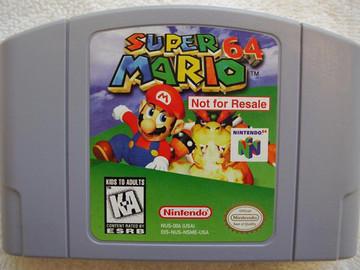 Super Mario 64 [Not For Resale] Nintendo 64 - Loose Copy