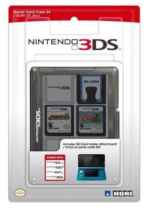 Hori Game Card Case 24 [Black] Nintendo 3DS - Loose Copy