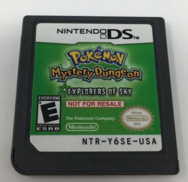 Pokemon Mystery Dungeon Explorers Of Sky [Not For Resale] Nintendo DS - Loose Copy