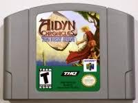 Aidyn Chronicles [Gray Cart] Nintendo 64 - Loose Copy
