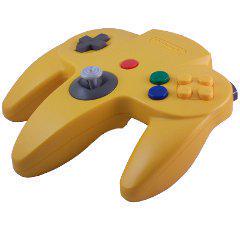 Yellow Controller Nintendo 64 - Loose Copy