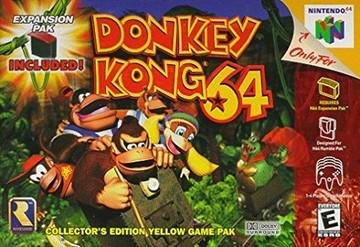 Donkey Kong 64 [Expansion Pak Bundle] Nintendo 64 - Loose Copy