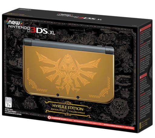 New Nintendo 3DS XL Hyrule Edition Nintendo 3DS - Loose Copy