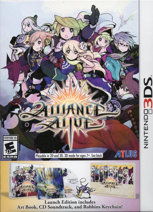 Alliance Alive [Launch Edition] Nintendo 3DS - Loose Copy
