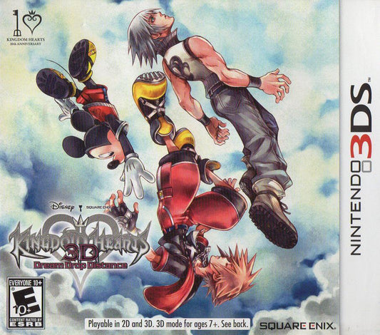 Kingdom Hearts 3D Dream Drop Distance Nintendo 3DS - Loose Copy