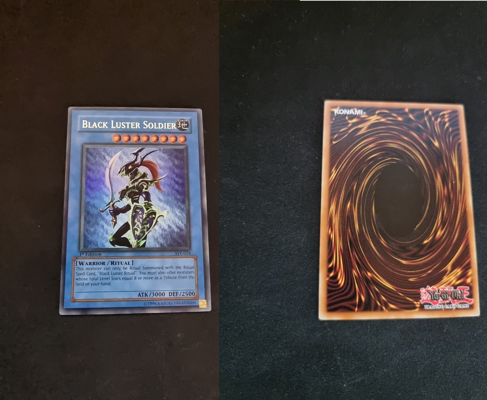 Yugioh SYE-024 Black Luster Soldier 1st Edition Ultra Rare 2004 NM