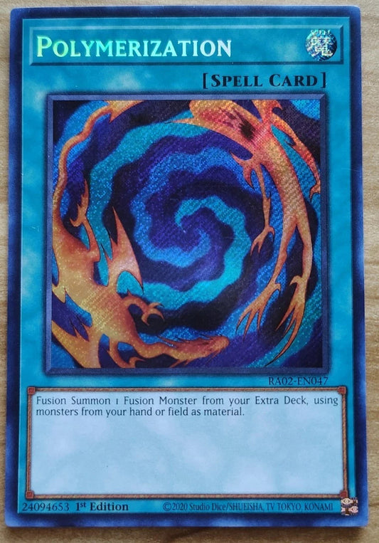 Yu-Gi-Oh! - Polymerization - Secret Rare / Holo - RA02-EN047