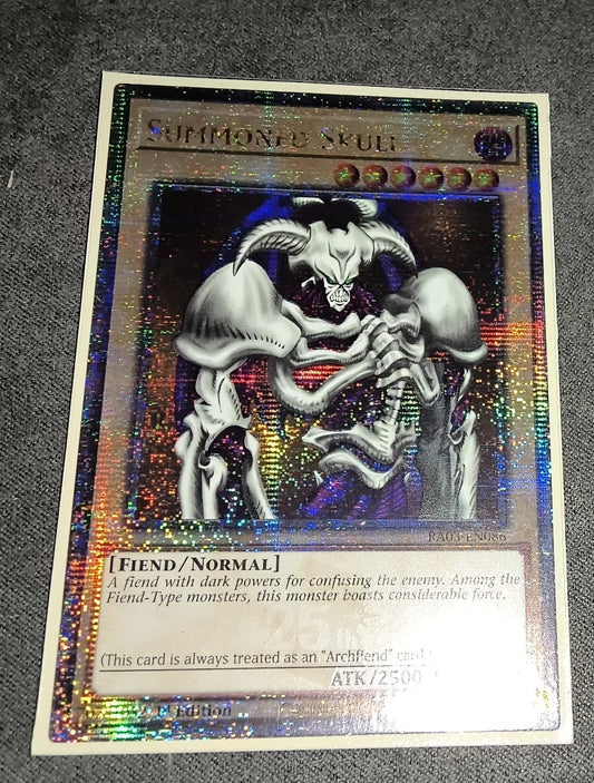 NM Summoned Skull RA03-EN086 Quarter Century Secret Rare 1st Edition